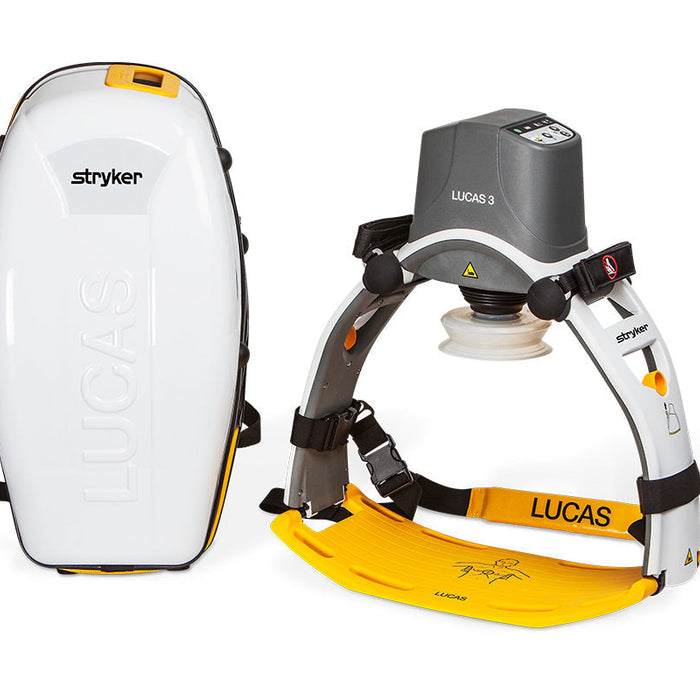 ReCertified Stryker LUCAS 3 Chest Compression System with battery and hard carrying case
