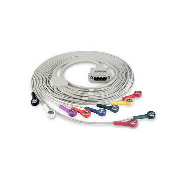 Embra E-12, E-30 and Wired E-15 ECG Cable — New or Recertified