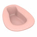 Dynarex 4231 Bed Pan - Stackable, Mauve