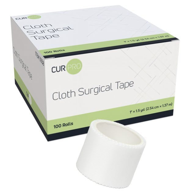 Dynarex 3558 Cloth Surgical Tape, 1" x 1.5 yd