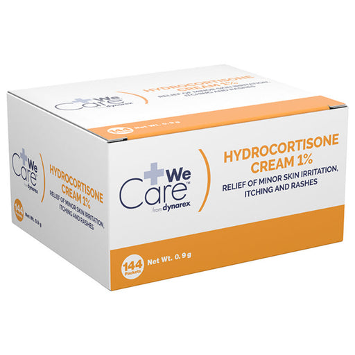 Dynarex 1137 Hydrocortisone Cream, 0.9 g Foil Packet