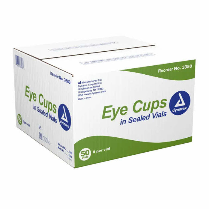 Dynarex 3380 Eye Cups in a Vial