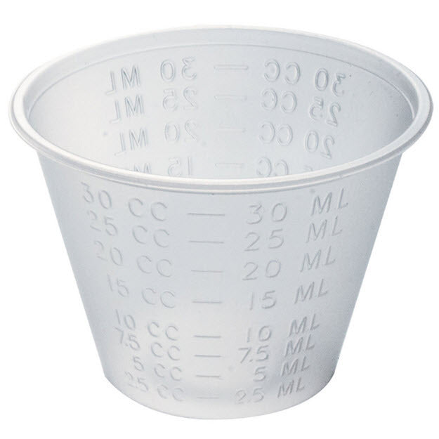 Dynarex 4258 Medicine Cup, 1 oz. (Economy)