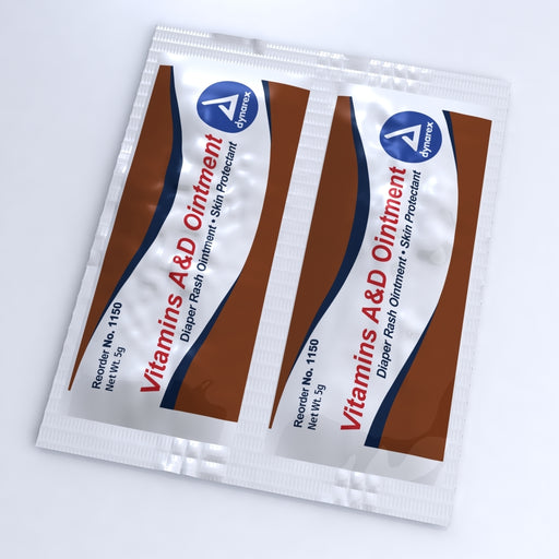 Dynarex 1150 Vitamins A&D Ointment, 5 g Packet