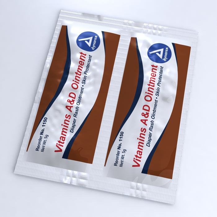 Dynarex 1150 Vitamins A&D Ointment, 5 g Packet