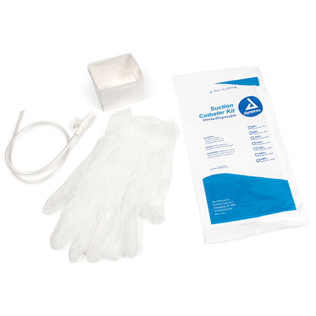 Dynarex 32056 Suction Catheter Kits, 18 Fr, Adult