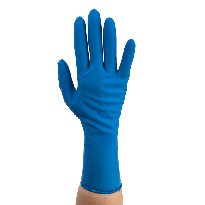 Dynarex 2315 High Risk Latex Exam Gloves, Small, 15mil, Powder-Free