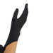 Dynarex 2323 Black Arrow Latex Exam Gloves, Large, Powder-Free