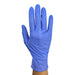 Dynarex 2516 DynaPlus Nitrile Exam Gloves, Small, Powder-Free, Violet