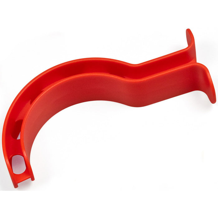 Dynarex 36308 Oral Airways (Berman Type), 100 mm, Adult Large, Red