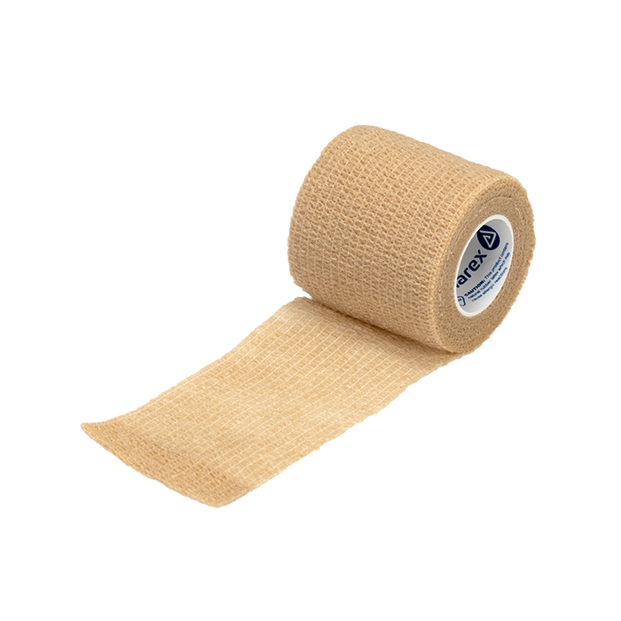 Dynarex 3172 Sensi Wrap, Self-Adherent, 2" x 5 yd Tan
