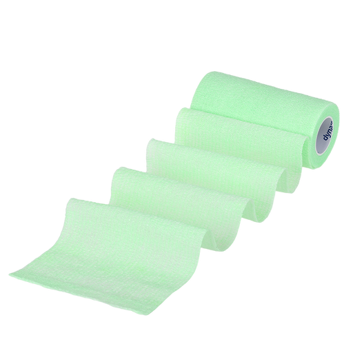 Dynarex 3274 Sensi Wrap, Self-Adherent, 4" x 5 yd Green