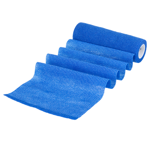Dynarex 3290 Sensi Wrap, Self-Adherent, 6" x 5 yd Dark Blue