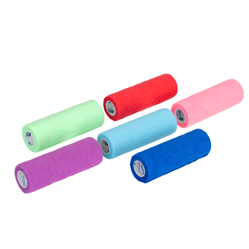 Dynarex 3186 Sensi Wrap, Self-Adherent, 6" x 5 yd Assorted (2/color)