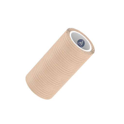 Dynarex 3189 Sensi Wrap, Self-Adherent - Latex Free, 3" x 5 yd Tan