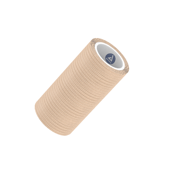 Dynarex 3189 Sensi Wrap, Self-Adherent - Latex Free, 3" x 5 yd Tan