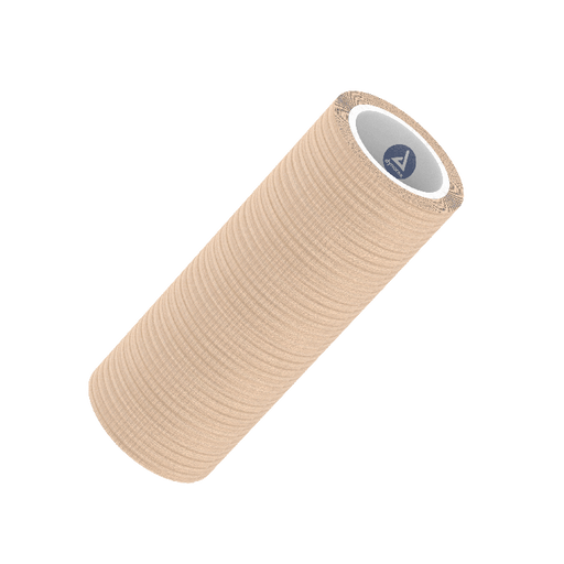 Dynarex 3190 Sensi Wrap, Self-Adherent - Latex Free, 4" x 5 yd Tan