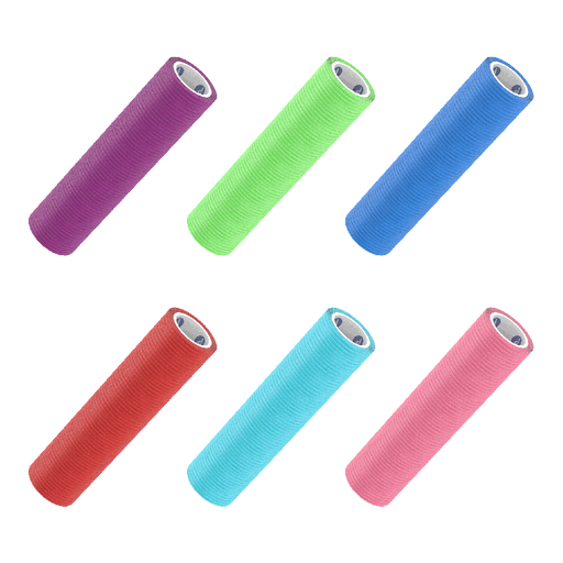 Dynarex 3219 Sensi Wrap, Self-Adherent - Latex Free, 6" x 5 yd Assorted