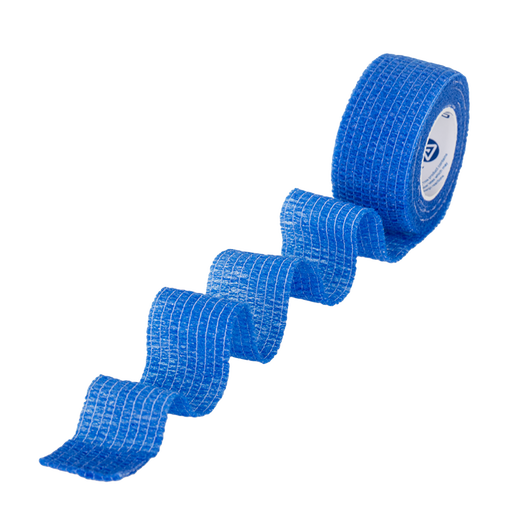 Dynarex 3286 Sensi Wrap, Self-Adherent, 1" x 5 yd Dark Blue