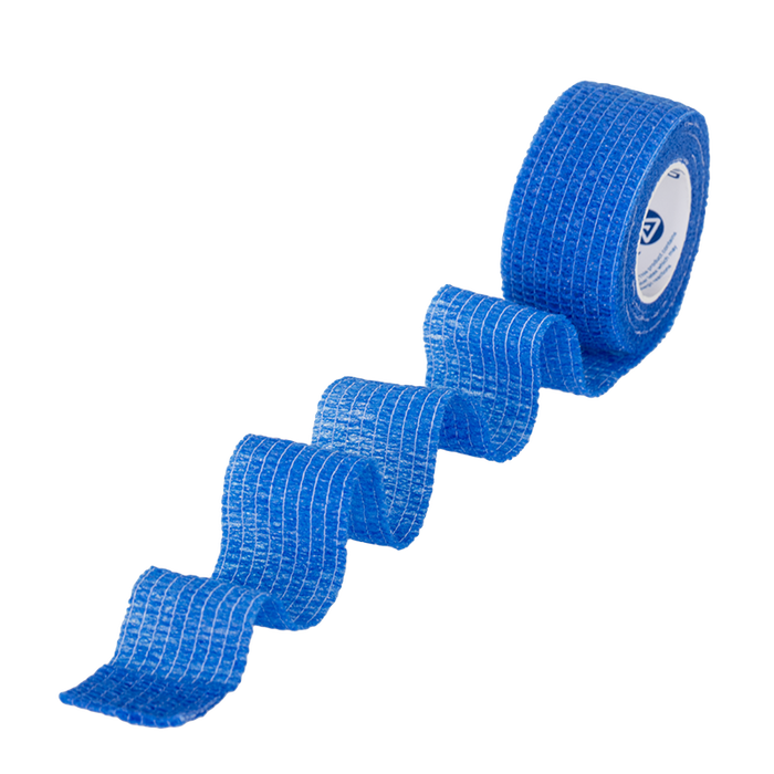 Dynarex 3286 Sensi Wrap, Self-Adherent, 1" x 5 yd Dark Blue