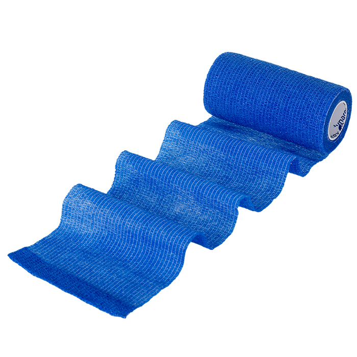 Dynarex 3289 Sensi Wrap, Self-Adherent, 4" x 5 yd Dark Blue