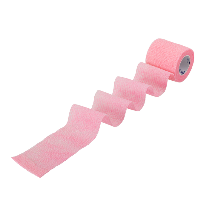 Dynarex 3292 Sensi Wrap, Self-Adherent, 2" x 5 yd Pink