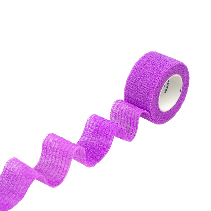 Dynarex 3296 Sensi Wrap, Self-Adherent, 1" x 5 yd Purple