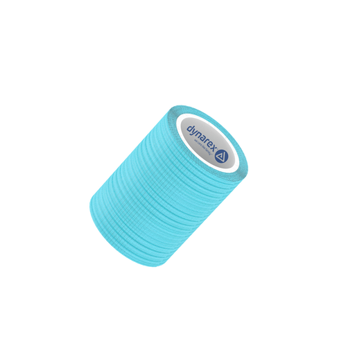 Dynarex 3302 Sensi Wrap, Self-Adherent, 2" x 5 yd Light Blue