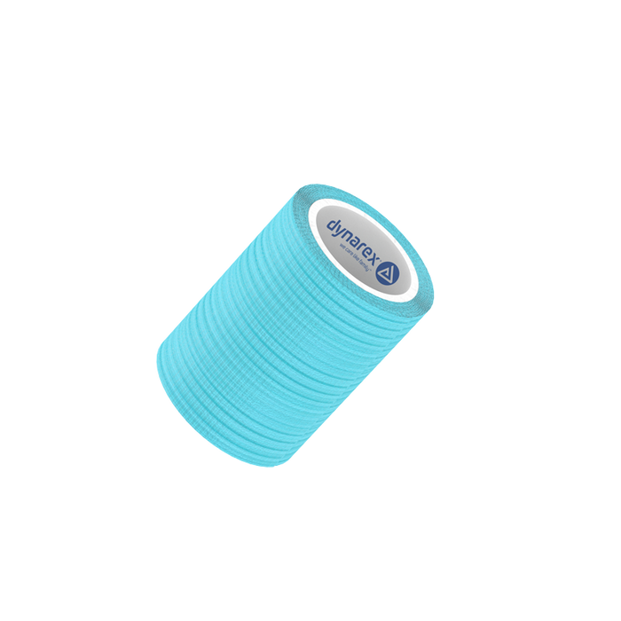 Dynarex 3302 Sensi Wrap, Self-Adherent, 2" x 5 yd Light Blue