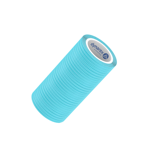 Dynarex 3303 Sensi Wrap, Self-Adherent, 3" x 5 yd Light Blue