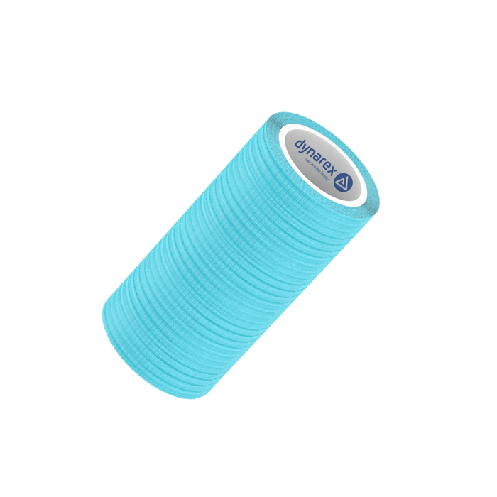 Dynarex 3303 Sensi Wrap, Self-Adherent, 3" x 5 yd Light Blue