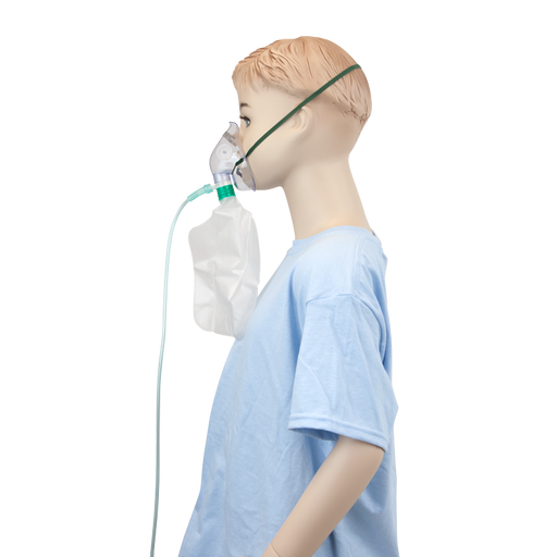 Dynarex Pediatric Non-Rebreather Masks with 7 ft Tubing product image