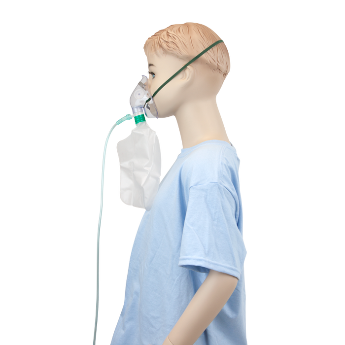 Dynarex Pediatric Non-Rebreather Masks with 7 ft Tubing product image