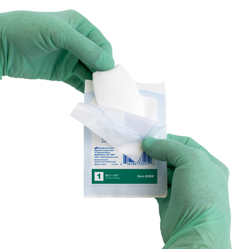 Dynarex 3359 Oval Eye Pads - Sterile, 2 5/8" x 1 5/8"