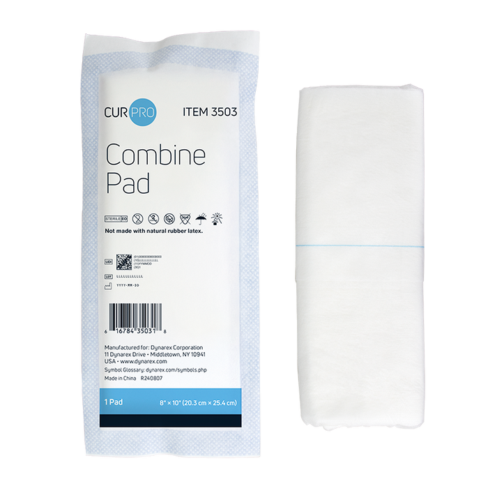 Dynarex Sterile Combine Pads, 8 x 10 in product image