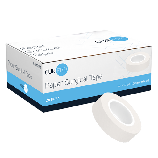 Dynarex 3551 Paper Surgical Tape, 1/2" x 10 yd
