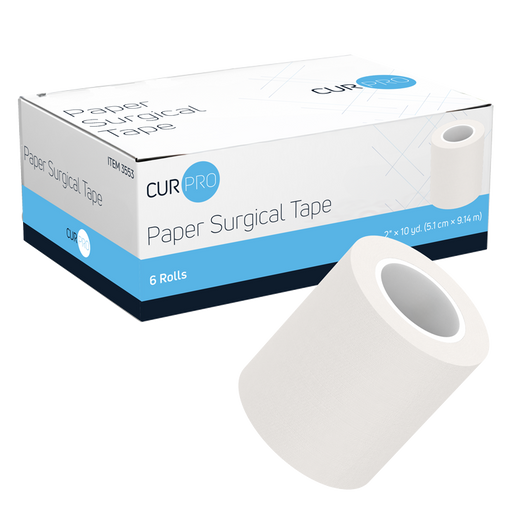 Dynarex 3553 Paper Surgical Tape, 2" x 10 yd