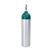 Dynarex 36394 M15 Size D Aluminum Oxygen Cylinder, CGA870 Post Valve