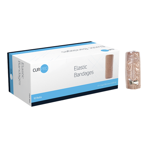 Dynarex 3664 Elastic Bandages, 4" x 5 yd