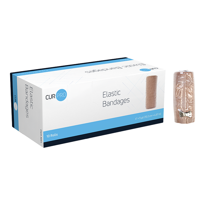 Dynarex 3664 Elastic Bandages, 4" x 5 yd