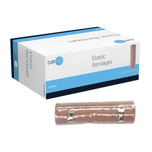 Dynarex 3666 Elastic Bandages, 6" x 5 yd
