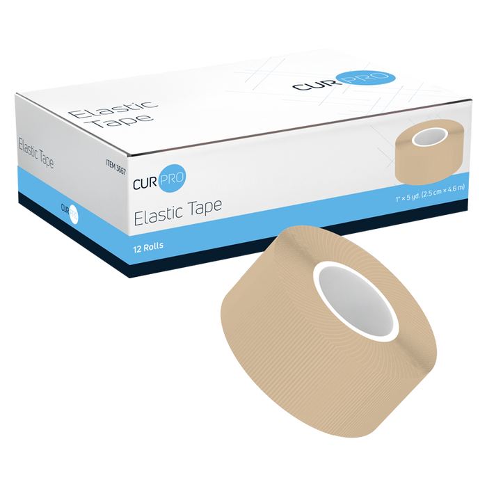 Dynarex 3667 Elastic Tape, 1" x 5 yd