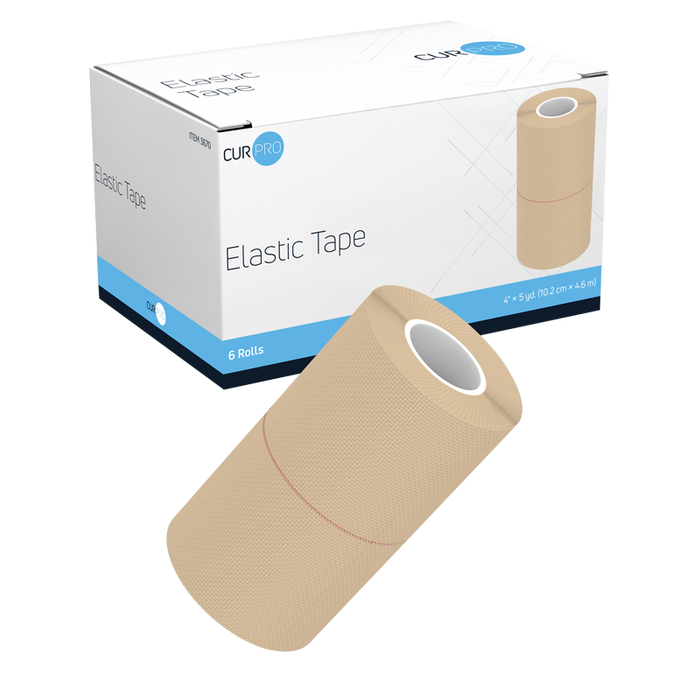 Dynarex 3670 Elastic Tape, 4" x 5 yd