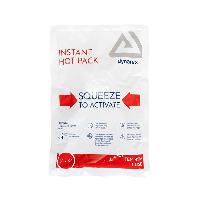Dynarex 4516 Instant Hot Pack, 5" x 9"