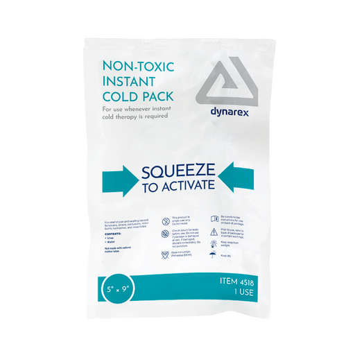 Dynarex 4518 Instant Cold Pack w/ Urea (Non-Toxic), 5" x 9"