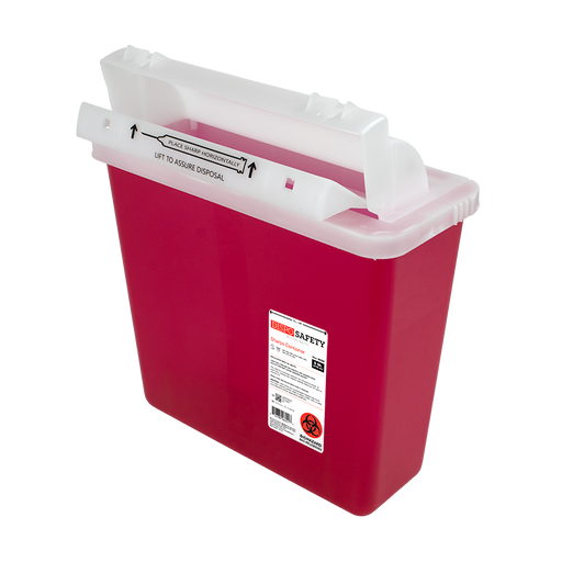 Dynarex 4624 Sharps Containers, 5 qt.