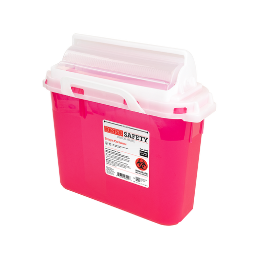 Dynarex 4625 Sharps Containers, 5.4 qt.