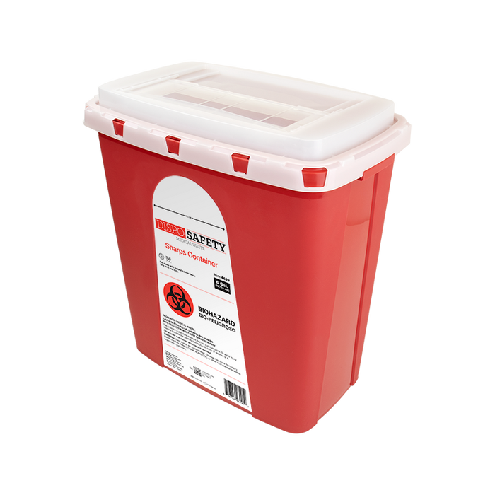 Dynarex 4629 Sharps Containers, 6 gal.