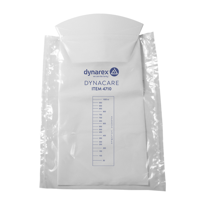 Dynarex 4710 Emesis Bag w/ Hand Protection, White