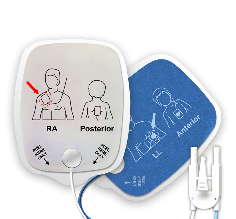 HeartSync T100LOAC-ZOLL adult defibrillator replacement pads, D314